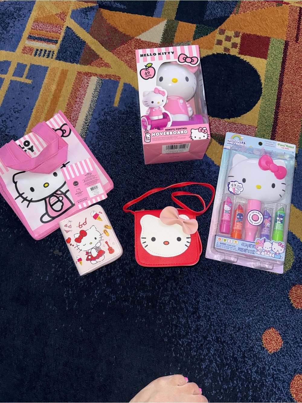 Hello Kitty Pink and Red Kids Accessory Bundle